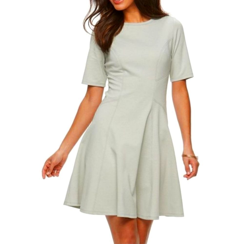 Sharagano Ponte fit and flare dress, size 10